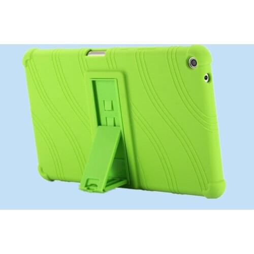 Fashion silicon stand Case For Huawei MediaPad T3 8.0 KOB-L09 KOB-W09 8.0 inch Tablet shockproof soft back funda cover + Pen