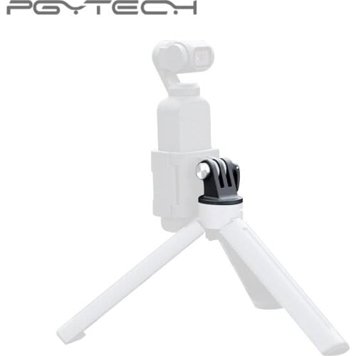 PGYTECH for DJI Osmo Action Camera Universal Mount to 1/4 GoPro 4567 converter head OSMO POCKET selfie stick connector