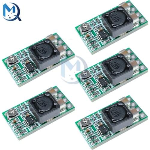 5pcs Mini DC-DC 12-24V To 5V 3A Step Down Power Supply Module Voltage Buck Converter Adjustable 97.5% 1.8V 2.5V 3.3V 5V 9V 12V