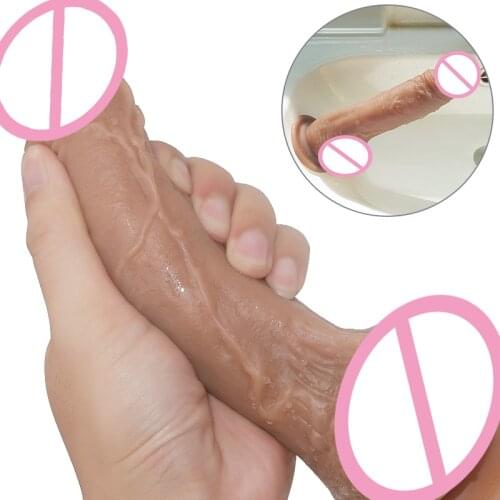 Realistic Dildo With Suction Cup Silicone Huge Dildo Anal Sex Toys for Woman Gay Big Penis Butt Anal Plug Erotic Toy Sex Shop