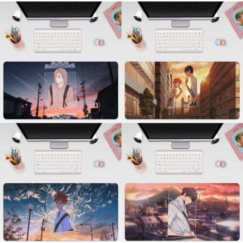 Tobio Kageyama Haikyuu Funny Large Keyboard Cover Non-Slip Rubber Base Computer Carpet Desk Mat PC Game Mouse Pad