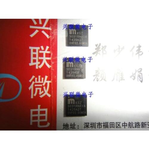 In Stock 100% New&original KSZ9031RNX 9031RNX KSZ9031RNXIA QFN48