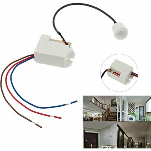 IP20 6m 220-240V/AC 800W 360 Degree Recessed Sensor Detector Ceiling Occupancy Motion Light Switch Electrical Supplies