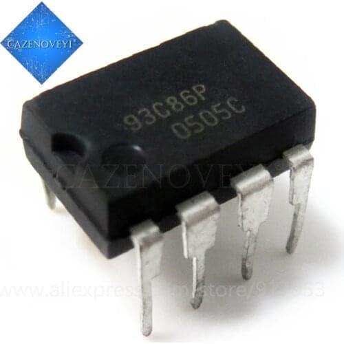 10pcs/lot M93C86-WBN6P IC EEPROM 16KBIT 2MHZ 8DIP M93C86-WBN 93C86 M93C86 93C86 M93C86 93C86 CSI93C86P In Stock