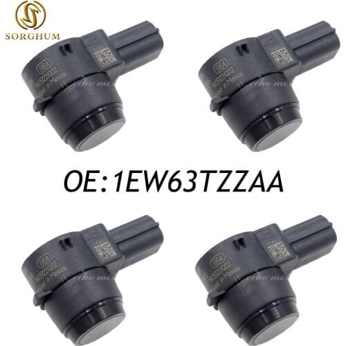 4PCS PDC Fits For Dodge Chrysler Jeep 1EW63TZZAA Bumper Object Parking Sensor Assist Reverse Backup 1EW63HBVAA