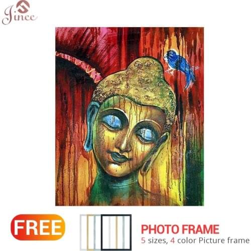 5D DIY Diamond Embroidery Religion Diamond Painting Full Square Mosaic Belief Buddha Picture Of Rhinestone Home Decor Gift