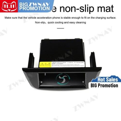 QI car infrared Fast wireless charger For Porsche Cayenne 2018 Fast Wireless Charging Car Phone Holder for iphone/Samsung