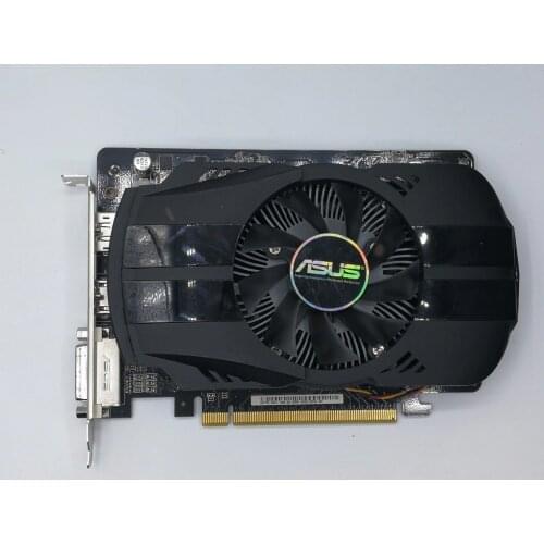 Used, ASUS HD7750 1GB DDR5 128bit Gaming Desktop PC Graphics Card ,100% tested good