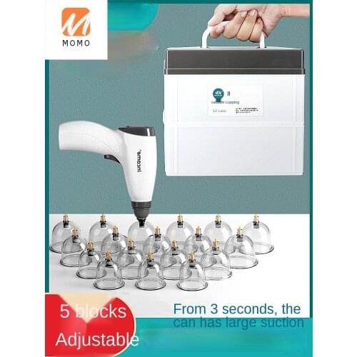 Cupping Device Household Vacuum Pumping Traditional Chinese Medicine Cupping Tools Dedicated Electric Gun Dial Gas Tank Set