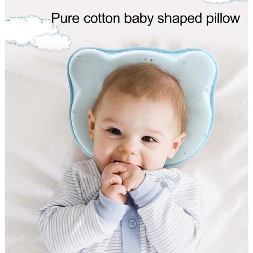 Cute Animal Shaped Soft Anti Flat Head Infant Baby Shaping Pillow Bed Cushion Toddler Sleeping Protect Newborn Baby Bedding