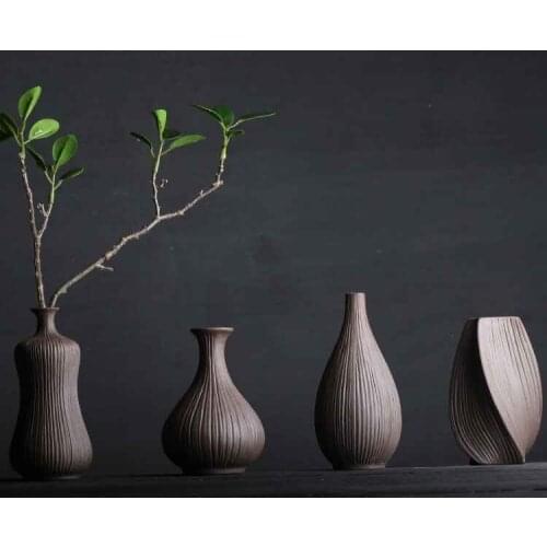 New Classical Post-modern Ceramic Flower Pot Dry Flower Basket Flower Vase Decoration Home Nordic Decoration Hydroponic Vase