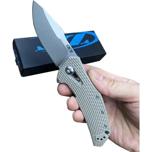 Multi Folding Blade Fruit Knife ZT 0308 Tactical Hunting Tools Outdoor Rescue Survival Camping EDC Pocket Knives G10