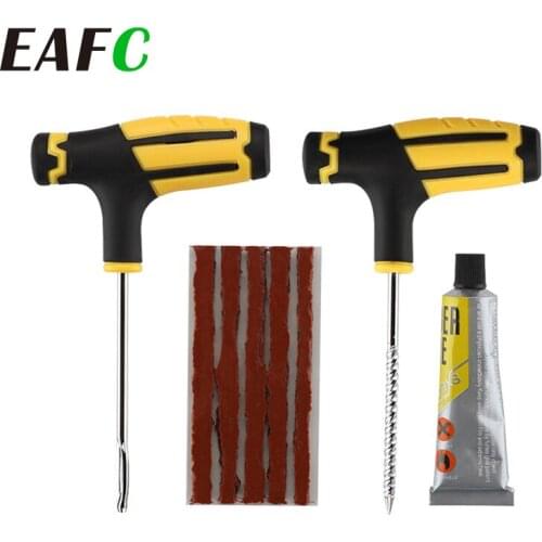 Car Tire Repair Kit Auto Bike Car Tire Tyre Cement Tool Puncture Plug Practical Hand Tools Garage Tools