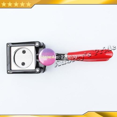 NEW Hand Held Manual Round 32mm 1-1/4" (Actual Cutting Size 44MM) Paper Graphic Punch Die Cutter for Pro Button Maker