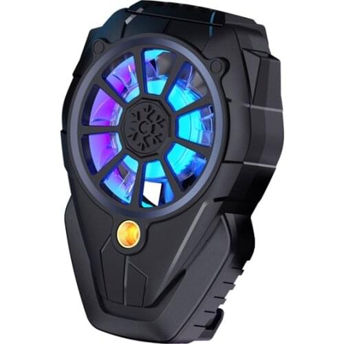Refrigeration Phone Cooling Fan for Android IOS Game Radiator Portable 300MAh USB Rechargeable Cooler Fan