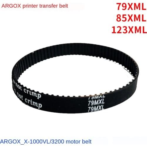 Synchronous belt motor belt For Argox X-1000VL 3200 printer 79MXL 85MXL 123MXL
