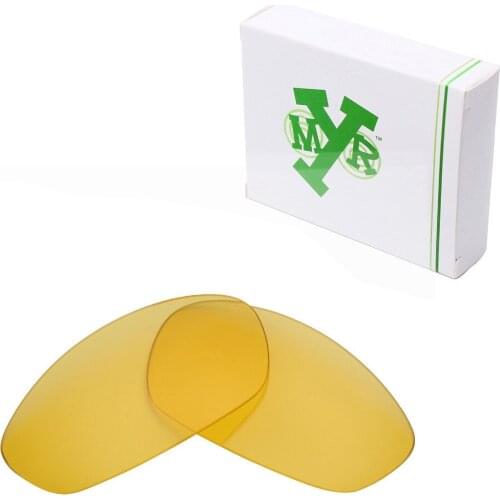 MRY Replacement Lenses for Oakley Whisker Sunglasses HD Yellow