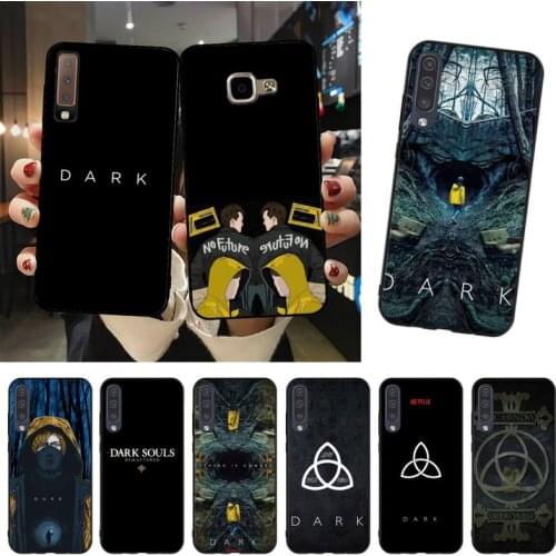 YNDFCNB Best Sellers netflix Dark Phone Case For Samsung A51 A71 A40 A50 A70 A10 A20 A30 A6 A7 A8 A9
