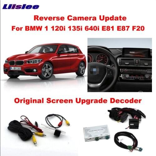 Car Reverse Rear View Camera Decoder For BMW 1 Series E81 E87 E88 F20 2013 2014 2015 2016 2017 NBT System Parking Interface