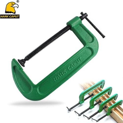 2"/3"/4"/5"/6" Inch Wood Clamp G Type Heavy Duty Clamps For Woodworking Adjustable Fixture Gadgets DIY Carpentry Tools