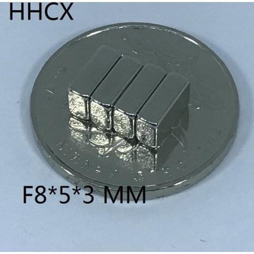 10pcs/lot magnet 8x5x3 N35 Strong mm Square NdFeB Rare Earth Magnet 8*5*3 Neodymium Magnets