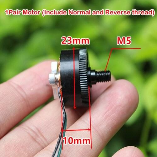 2pcs/lot CW+CCW Mini 1805 DC Brushless Motor 2S-3S 1720KV for Traversing Machine RC Drone Aircraft Tail Engine Quadcopter New