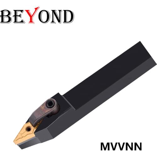 BEYOND MVVNN 1616 MVVNN1616H16 MVVNN2020K16 External Turning Lathe Cutting Tools Shank Solid Carbide VNMG Inserts