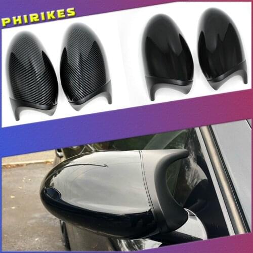 E90 E91 Pre-LCI 2005-2007 black M3 Style Cover E81 E82 E87 E88 For BMW 3 Series E92 E93 Rear Mirror Cap 2006 2007 2008 2009