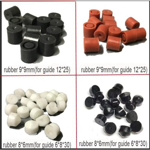 Electrode Tube Rubber Stopper Seal Black One 0.2 to 3.0mm for Drilling Machine Parts