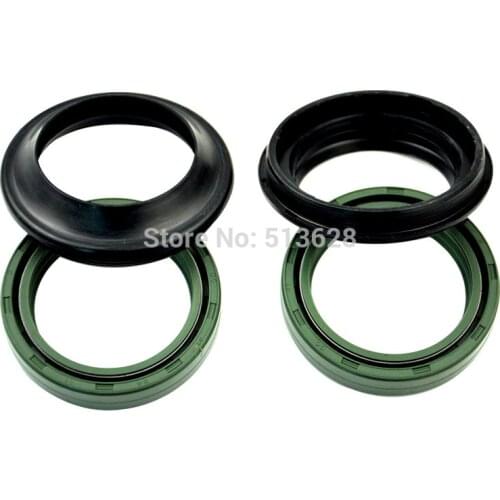 37*50*11 Motorcycle Front Fork Damper Oil Dust Seals Set Kit For Honda CRF230F 03-16 CRF230L 08-15 CRF230M 09 Shock Absorber