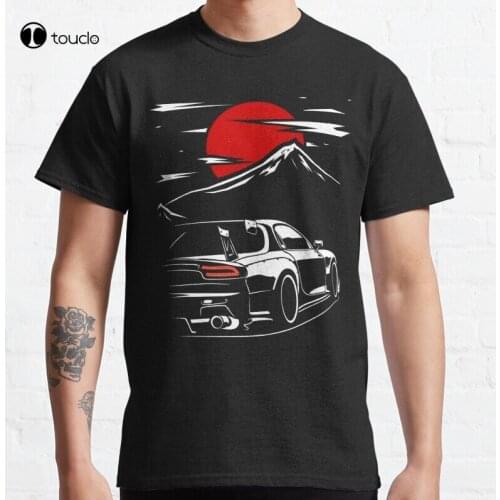 Mazdaa Rx7 | Haruna Classic Rx 7 Fd 3S Fs3S Rx8 Rotor T-Shirt Cotton Tee Shirt