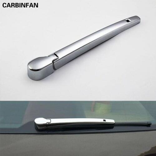 Car Rear Window Wiper Cover Trims Tail Windscreen Brush Mask ABS Chrome 2Pcs/Set For Volkswagen VW Tiguan 2017