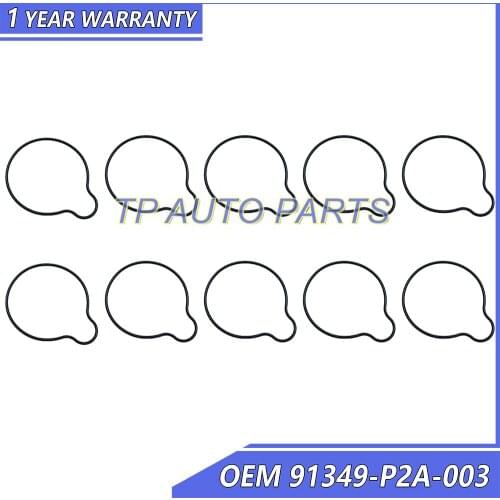 10 Pieces Power Steering Pump O-RING SEAL OEM 91349-P2A-003 91349P2A003 Compatible With Honda