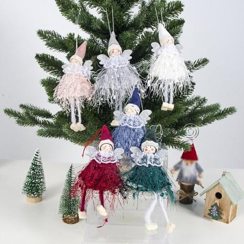 Christmas Tree NEW Pendants Home Ornaments Toy Decoration Angel Doll Christmas