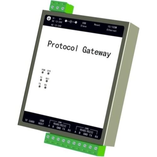 Modbus gateway support convert to Modbus TCP or Modbus RTU servers