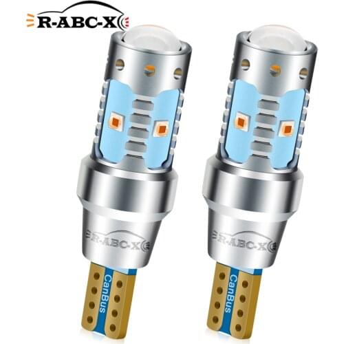 2Pcs 30w T15 W16W LED Reverse Light Bulbs 921 912 Canbus XBD SMD White/red/amber LED Backup Parking Light Lamp Bulbs AC/DC10-30V