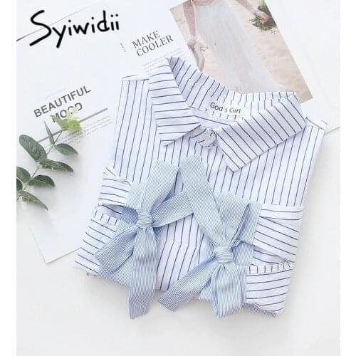 Syiwidii Women's Striped Shirts