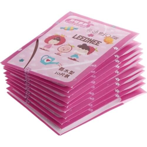 100Pcs Cartoon Waterproof Bandage Band-Aid Hemostatic Adhesive For Kids Children