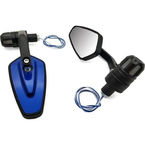 22mm Universal Motorcycle Mirror with signal light End Side Rearview Mirror for BMW S1000XR Ducati 748 SS750 SS800 SS900 916