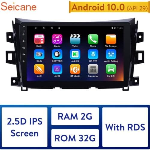 Seicane Android 10.0 Double Din Car Radio GPS Multimedia Unit Player For 2011-2016 Nissan NAVARA Frontier NP300 Renault Alaskan
