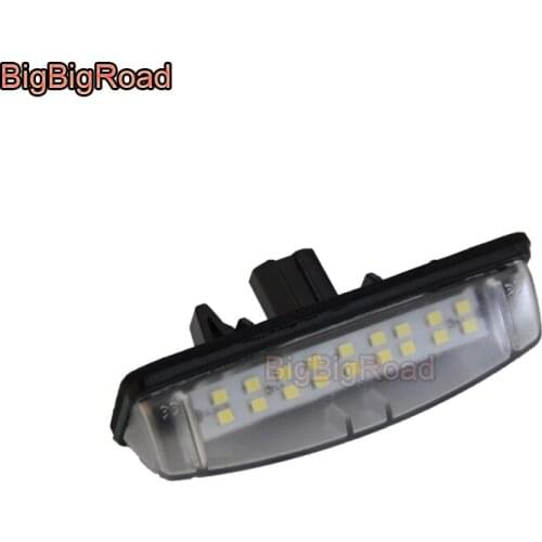 BigBigRoad Car License Plate Lights Number Frame Light For Lexus GS300 GS400 GS430 GS 300 400 430 LS430 LS430 (UCF30) 2001-2006
