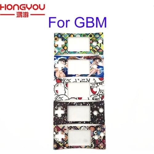 For GameBoy Micro Cover Fashion style Front faceplate cover for GBM Gameboy micro System Front shell case