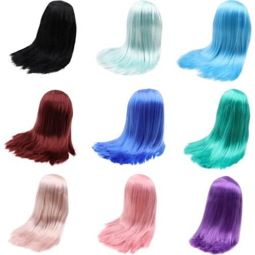Factoy blyth doll icy doll RBL wig only rbl scalp and dome straight hair for DIY custom