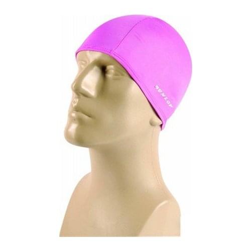 Dunlop For Adults And Kids Lycra Seafood Pool Swim Cap BLACK BLUE RED GREEN PINK