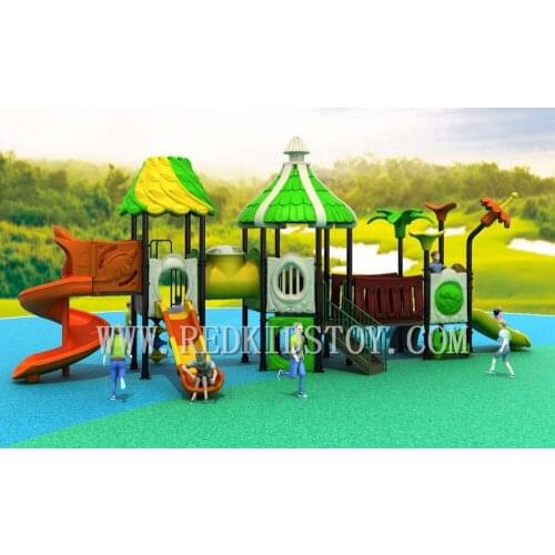 Exported to Uzbekistan Highest Quality TUV Approved Park Outdoor Play Equipment 2016HZ-L004
