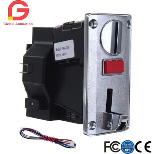 DG 600F Electronic Multi-Coin Acceptor Vending hine CPU Coin Selector Currency Control Board Kit