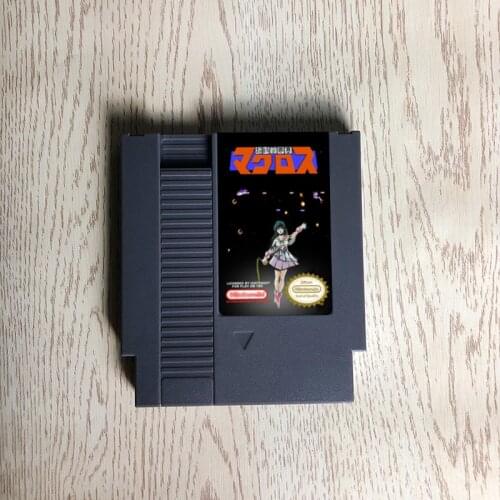 Choujikuu Yousai Macross - 72 pins 8bit game cartridge