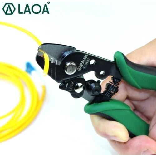LAOA Profession Multi-fonction Optical fiber Wire Stripper Brand Precision wire stripping Pliers Electric Tool