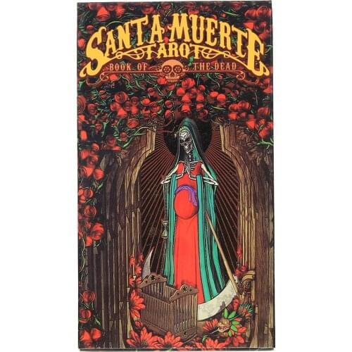 Hot selling santa muerte tarot Oracle Cards Board Deck Games Palying Cards For Party Game