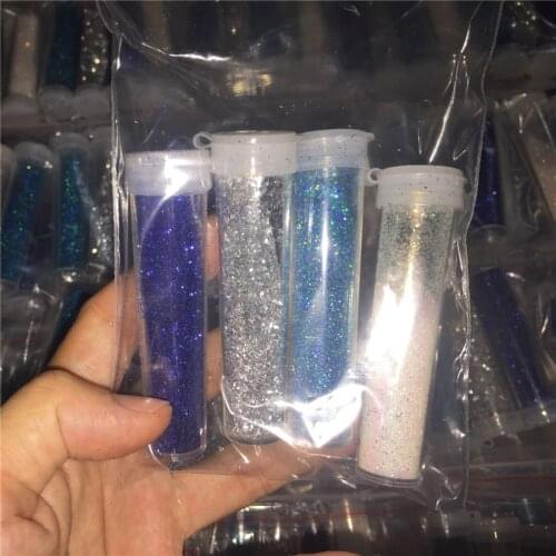 5g/bottle glitter shaker OEM Bulk loose painting Glitter powder set kids glitter dust craft mix colored filling glitters service